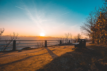 Fototapeta na wymiar Sonnenuntergang