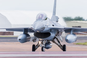 Royal Netherlands Air Force F-16AM/BM captured at the 2019 Royal International Air Tattoo at RAF...