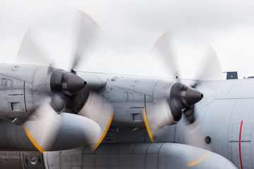 Royal Netherlands Air Force C-130H captured at the 2019 Royal International Air Tattoo at RAF...