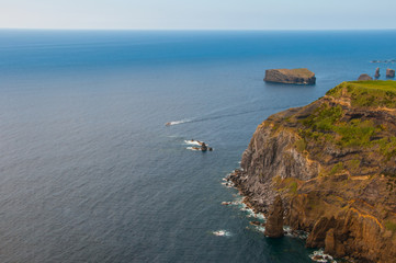 Image of Sao Miguel Island in the Azores archipelago