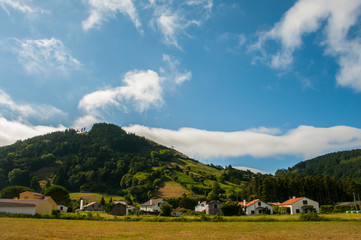 Fototapeta na wymiar Image of Sao Miguel Island in the Azores archipelago