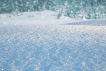 Natura winter background