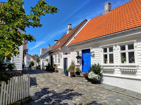 Stavanger - Altstadt - Norwegen