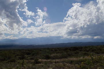 paisaje con nubes