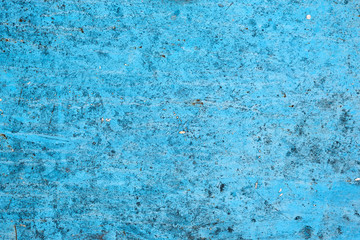 Fototapeta na wymiar Blue abstract metallic background. Rust and Scratch