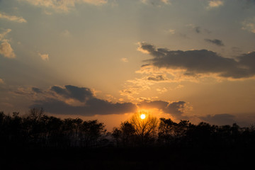 美しい夕焼け空