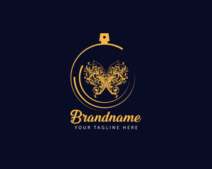 Luxury branding logo can be used for jewelry perfume spa Hotel multi-industry, cosmetics, salon, boutique, spa, company, corporate, etc