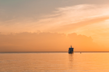 Boat at Sunset
