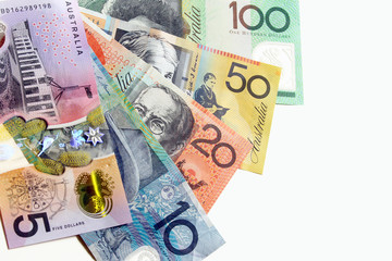 Australia banknote background