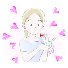 mother vector drawing illustration