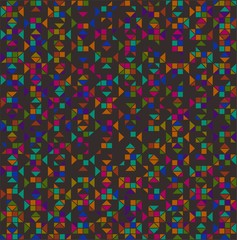 The Darkness of  Colorful of Pattern Wallpaper