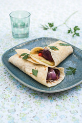 Wraps de verduras