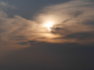 Fototapeta premium dramatic sky with clouds