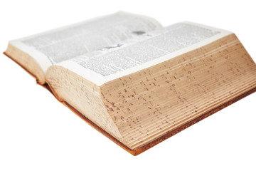 Old Leather Bound Dictionary