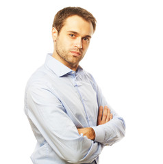 Handsome young business man