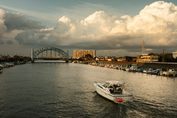 Fototapeta premium 夏の夕景