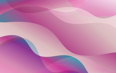 Elegant Colorful Complex Wave EDM and circle polka dot abstract background