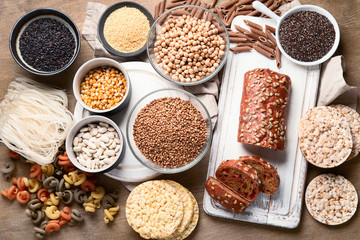 Various gluten free foods