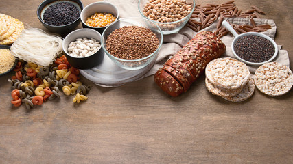 Various gluten free foods