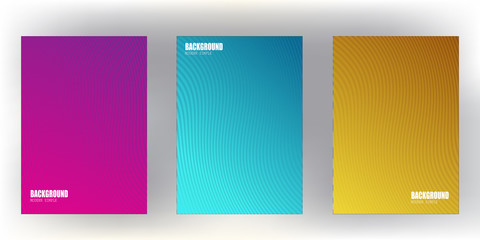 modern minimal cover with cool gradient colorful halftone background design for web.eps 10