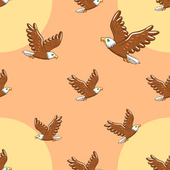 eagle vector pattern graphic design