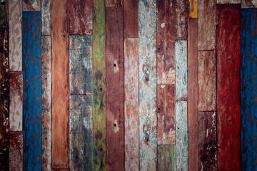 Colourful abstract various old wooden or timber background and backdrop.