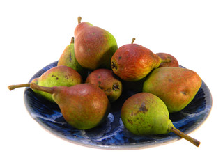 pear isolated on white background