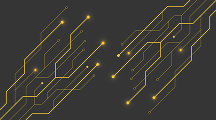 circuit board technology background. future electronics tech concept. movement. vector illustration element