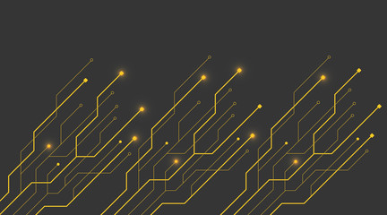 circuit board technology background. future electronics tech concept. movement. vector illustration element