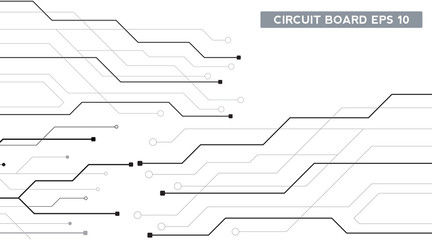 circuit board technology background. future electronics tech concept. movement. vector illustration element
