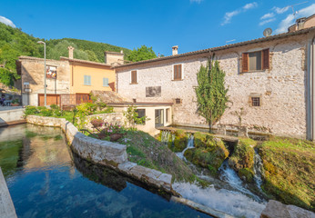 Rasiglia (Italy) - A very little stone town in the heart of Umbria region, named "Village of streams" or "little Venice" for the torrent and waterfalls that cross the historical center.
