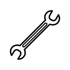 wrench icon vector design template