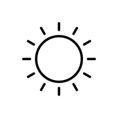 weather icon vector design template