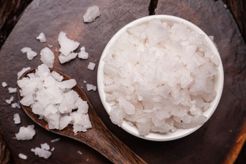 Spa aromatic sea salts, Beautiful spa composition