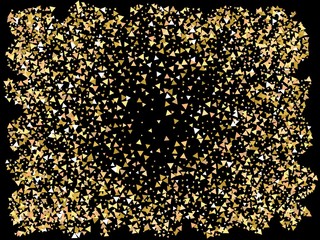 Bright festive falling confetti.