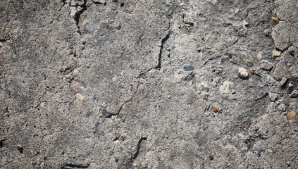 Texture of concrete. Asphalt background. Road surface. Texture of asphalt and stones on the road.