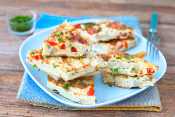 Paprika-Frittata