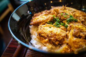 カツ丼　和食イメージ
