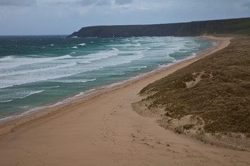 Tràigh Ghearadha Beach. Northeast Lewis Island. Outer Hebrides. Scotland, UK