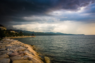 Sunset at the Beach Montego Bay Jamaica 