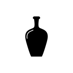 bottle illustration icon logo design template