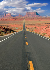Road to Monument Valley, Arizona