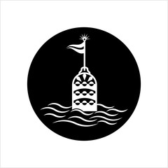 Buoy Icon, Float Buoy Icon