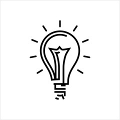 Bulb Icon, Idea Icon, Lamp Icon