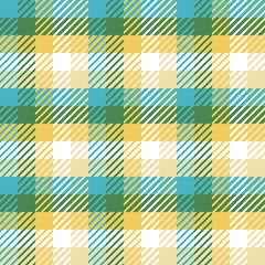 Plaid or tartan vector is background or texture in many color