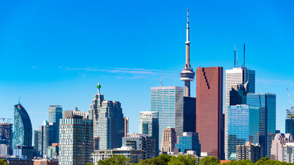 Old colonial style architecture in the downtown district of Toronto, Canada. The area is a National...