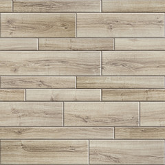 Seamless texture of light wooden parquet. High resolution pattern of striped wood