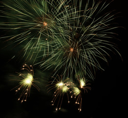 Feu d'artifice "Art en ciel" &agrave; Monaco