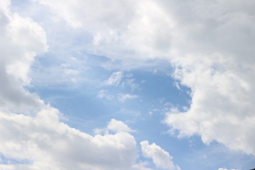 Fototapeta na wymiar Sky with clouds texture background