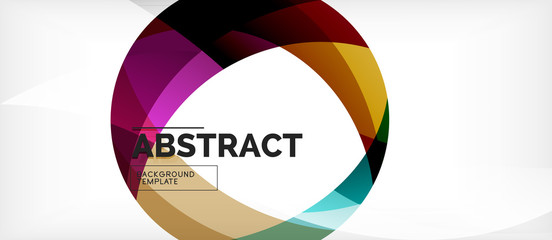 Fototapeta premium Linear wave web template. Vector illustration bright design. Decorative print. Decorative backdrop vector. Vector business illustration